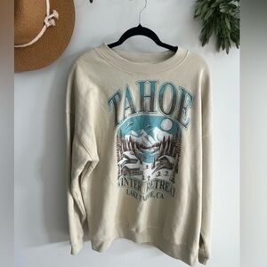 state of mine Lake Tahoe crewneck sweatshirt preloved